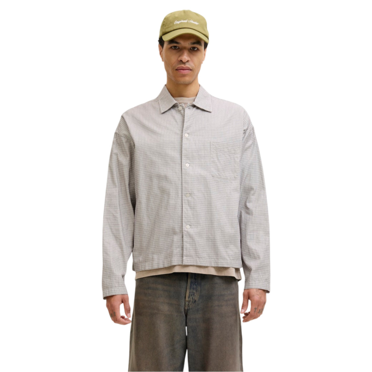 Joraustin clean check shirt ls