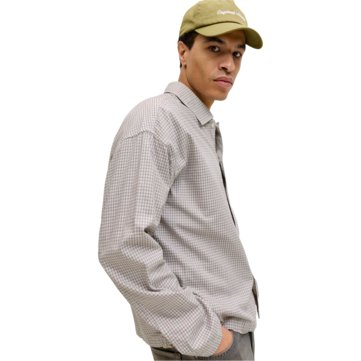 Joraustin clean check shirt ls
