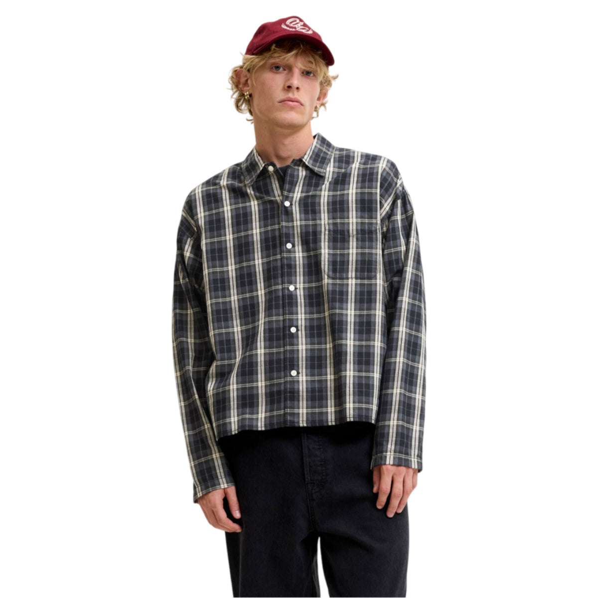 JOraustin clean check shirt