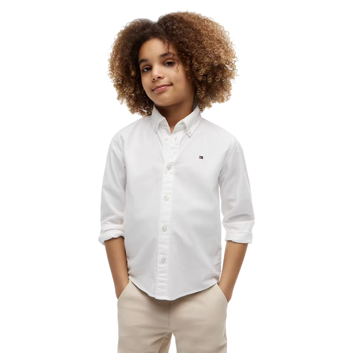 Flag oxford shirt ls