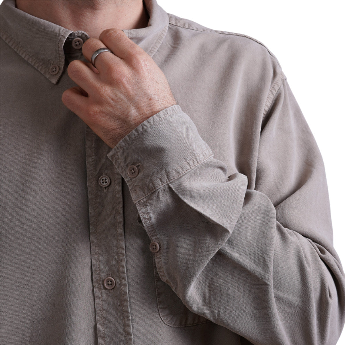 Lyocell men`s ls shirt