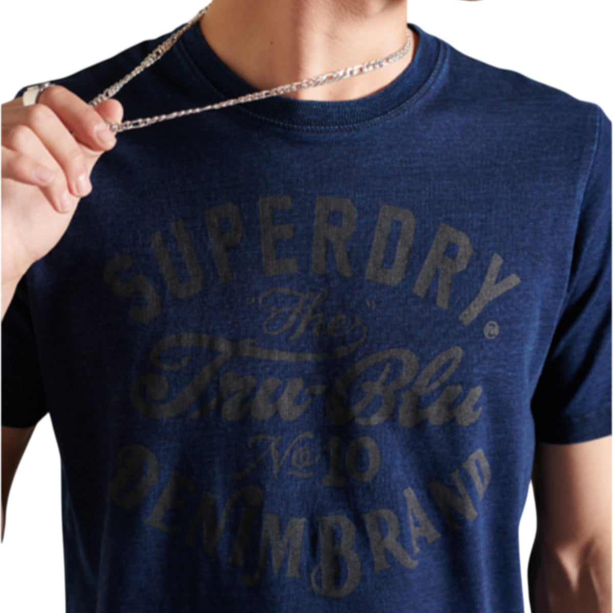 Script style workwear Tee