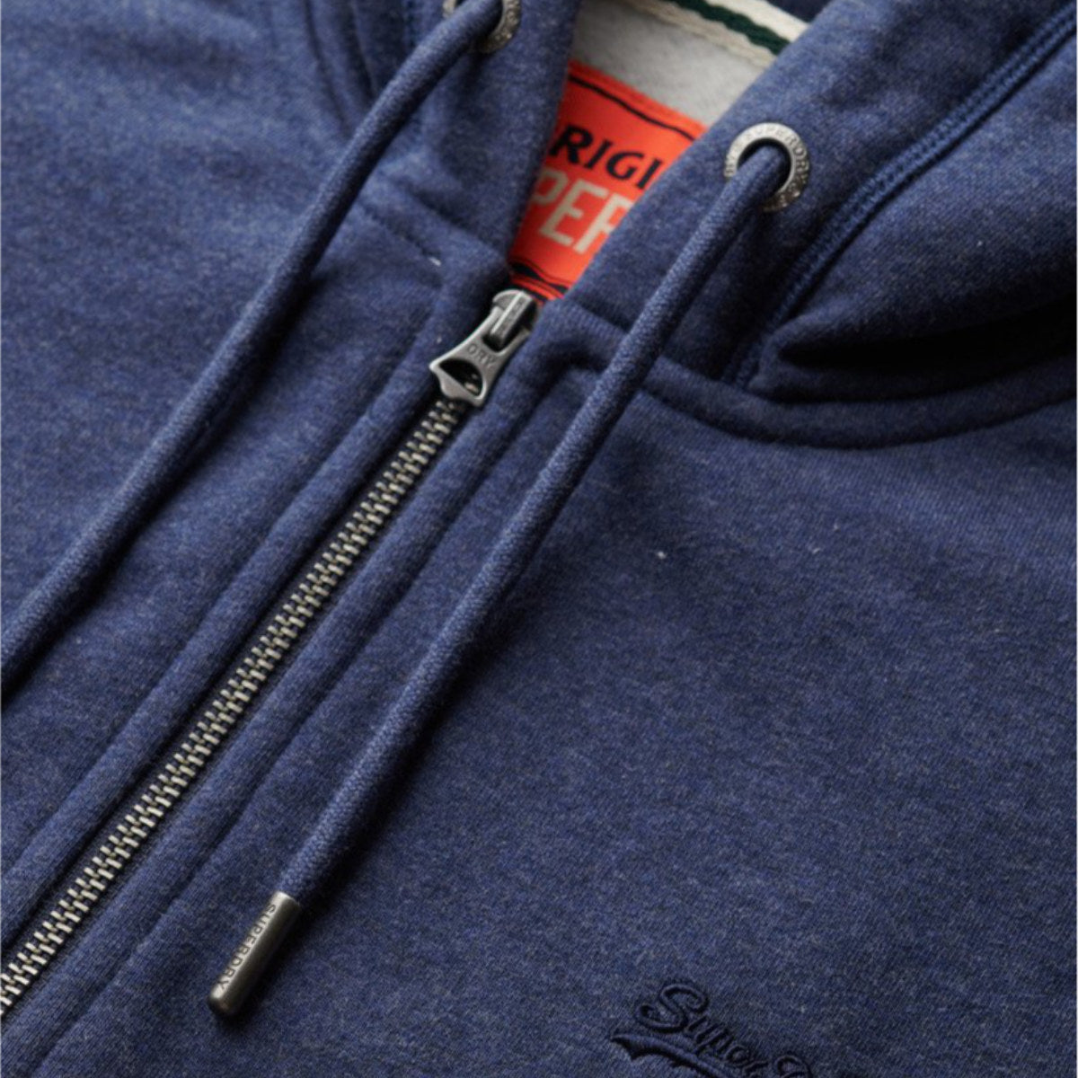 Essential logo zip hoodie