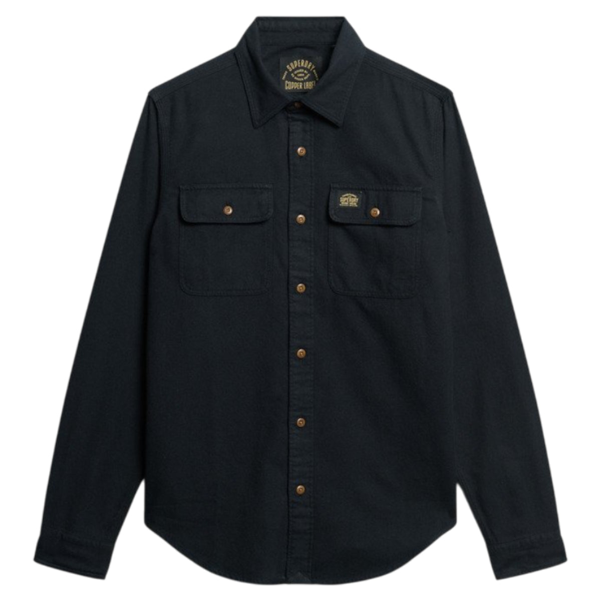 Flannel workwear shirt