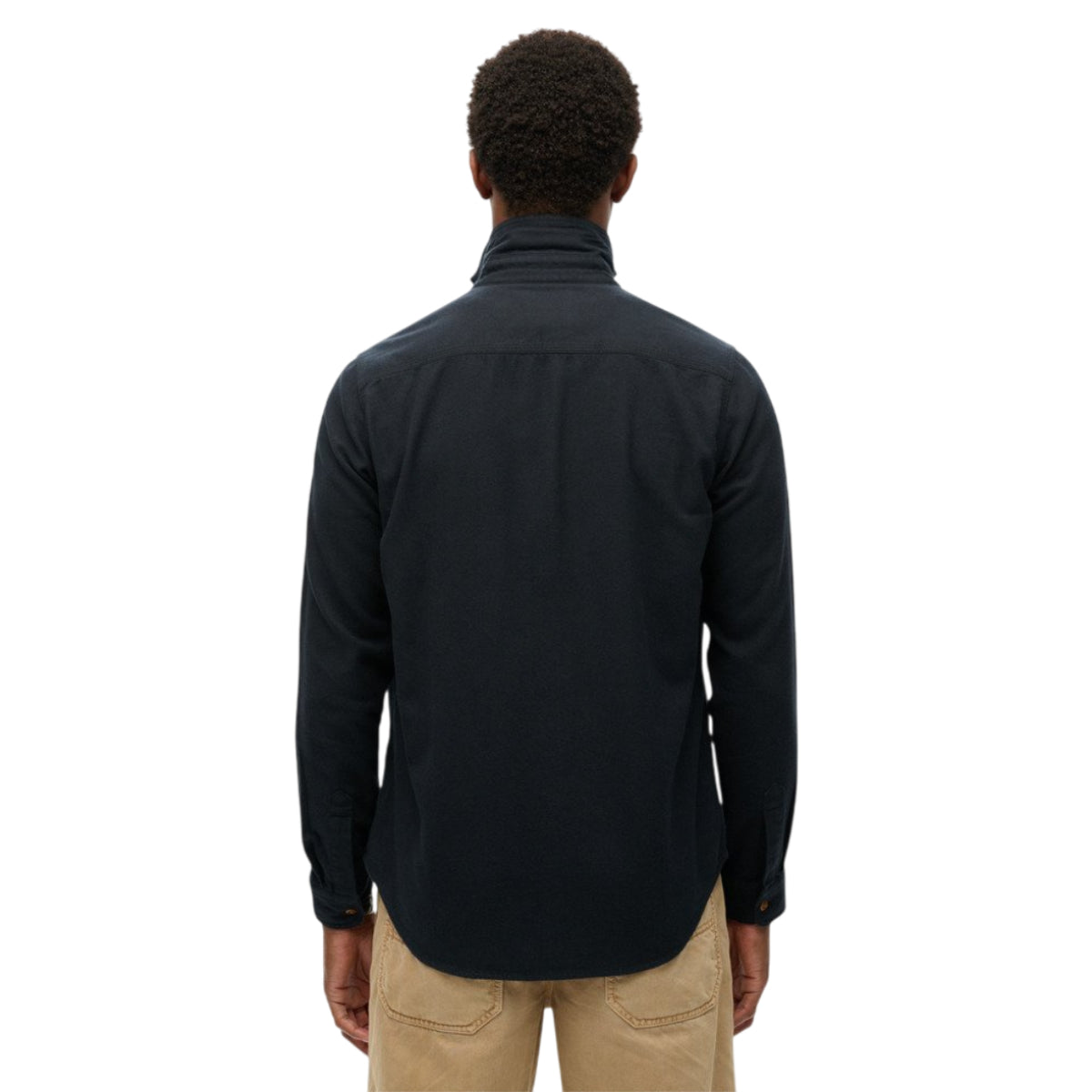 Flannel workwear shirt