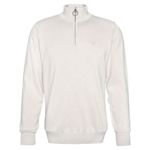 Cotton half zip