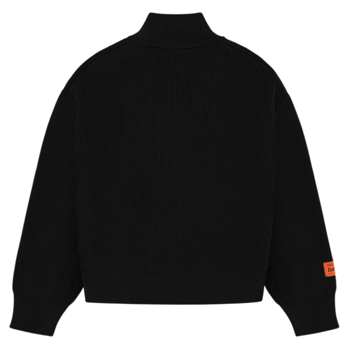 Oversized full zip knit