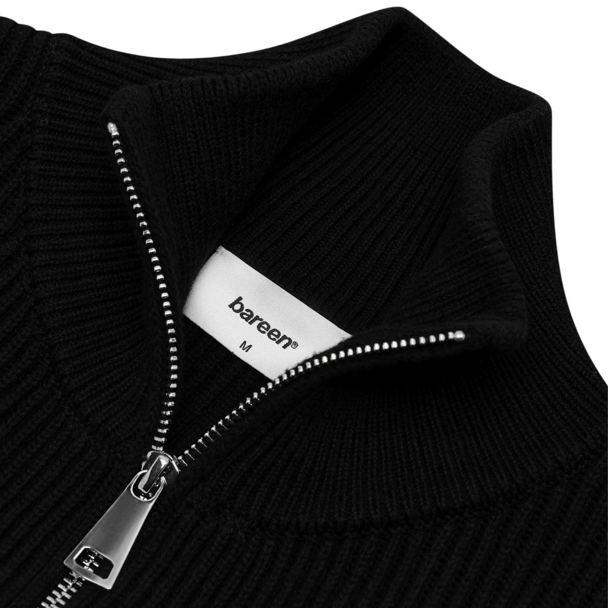 Oversized full zip knit