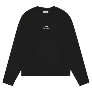 Oversize longsleeve tee logo