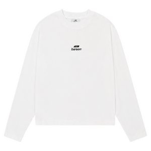 Oversize longsleeve tee logo