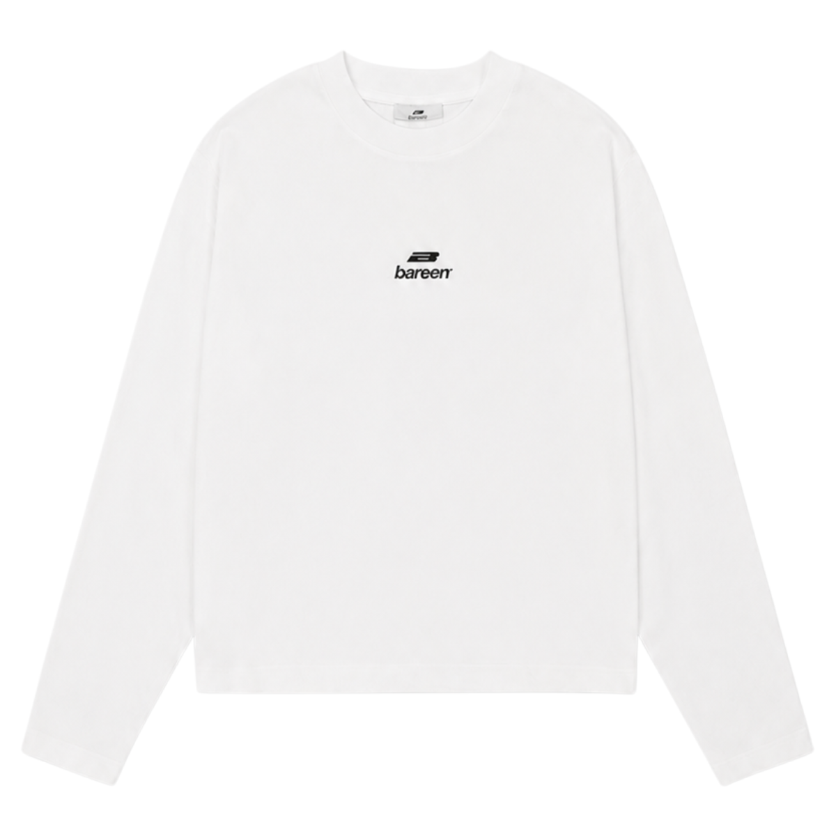 Oversize longsleeve tee logo
