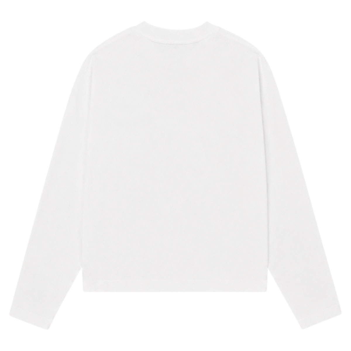 Oversize longsleeve tee logo