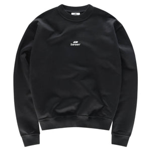 Oversized crewneck logo