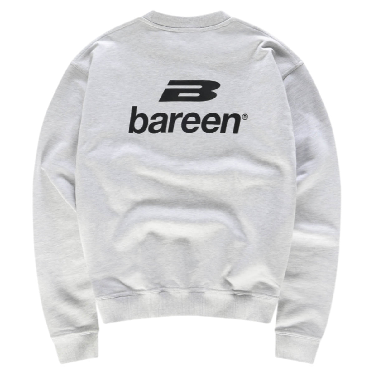 Oversized crewneck logo
