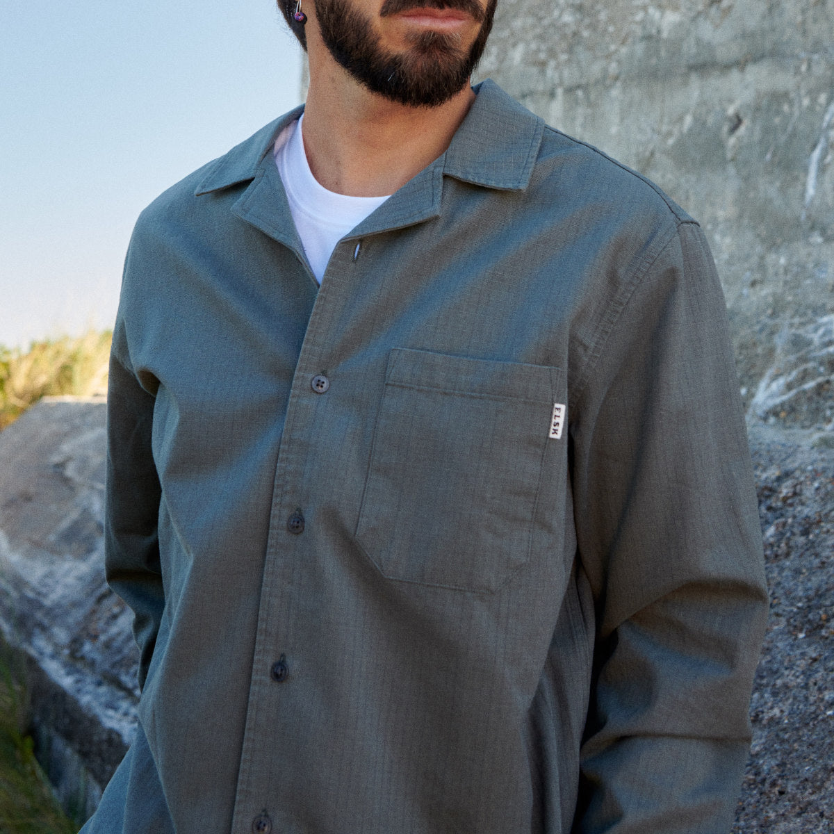 Ripstop Men`s LS shirt