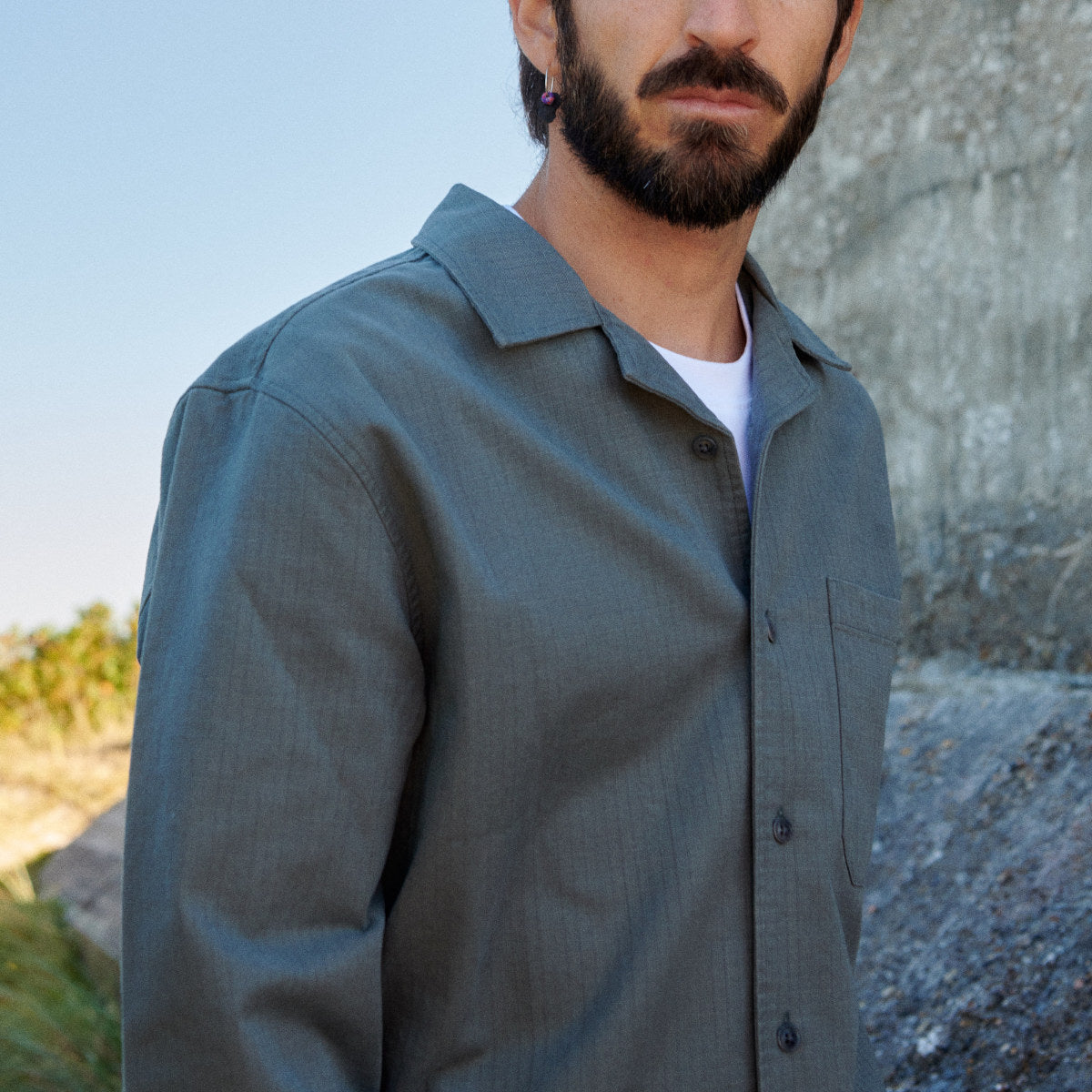 Ripstop Men`s LS shirt