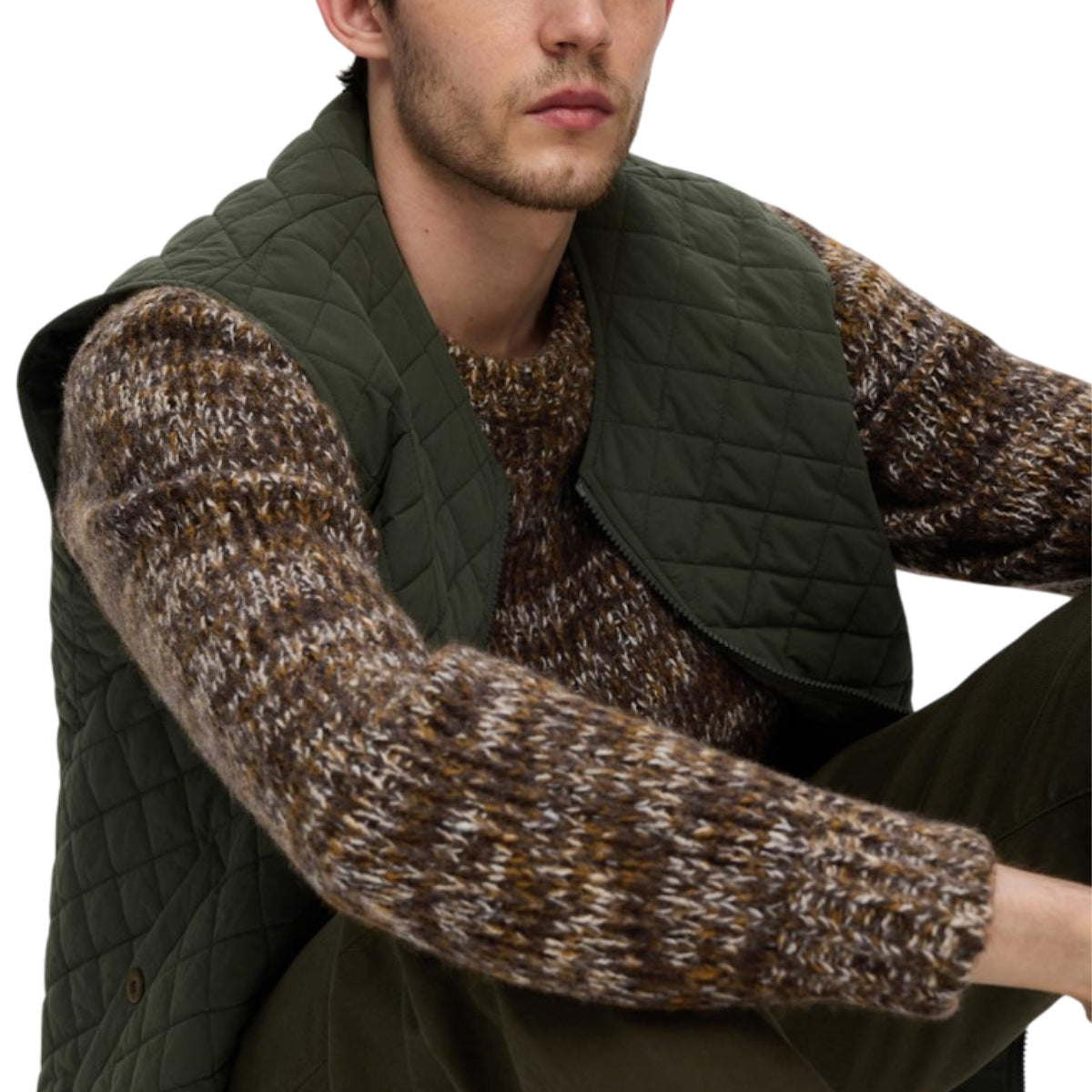 Pepper relaxed mock neck