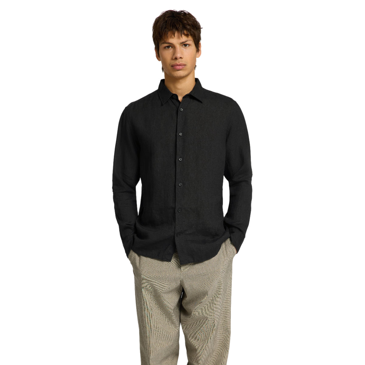 Kylian Linen shirt LS
