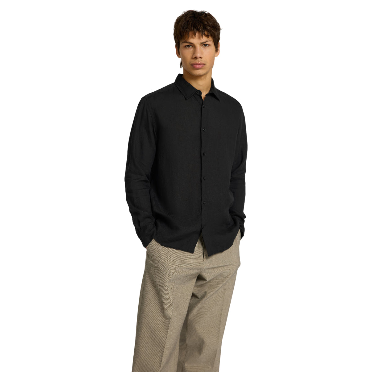 Kylian Linen shirt LS