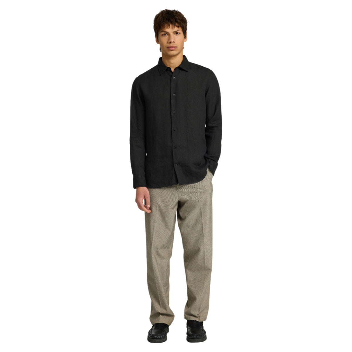 Kylian Linen shirt LS