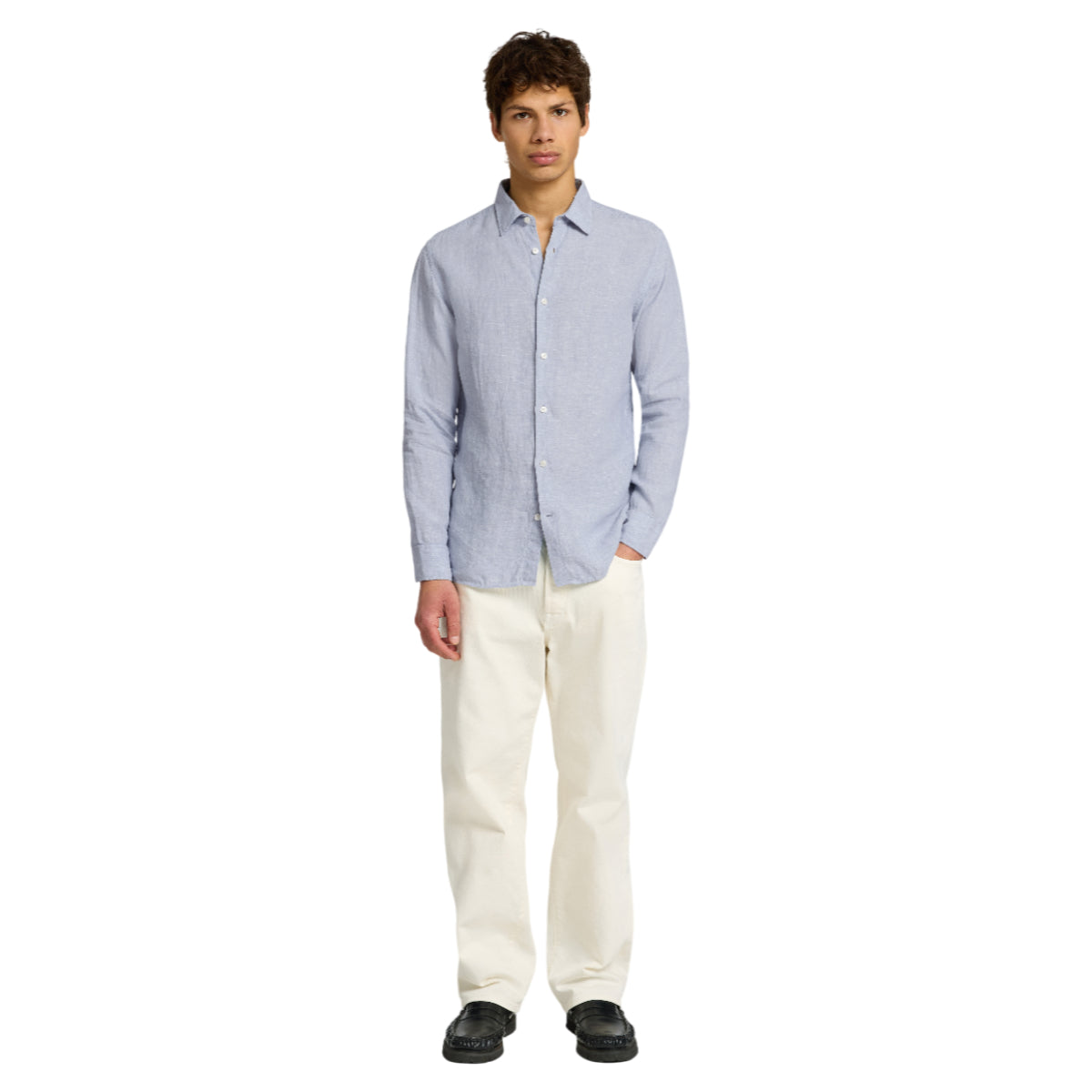 Kylian Linen shirt LS