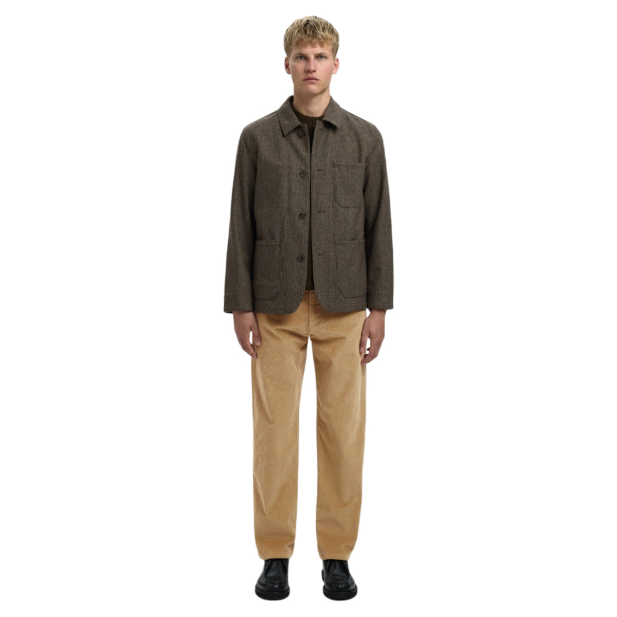 Straight miles cord pants