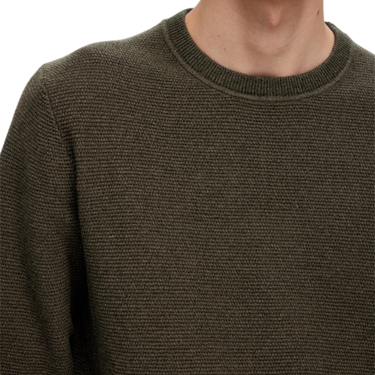 Ross knit structure crew