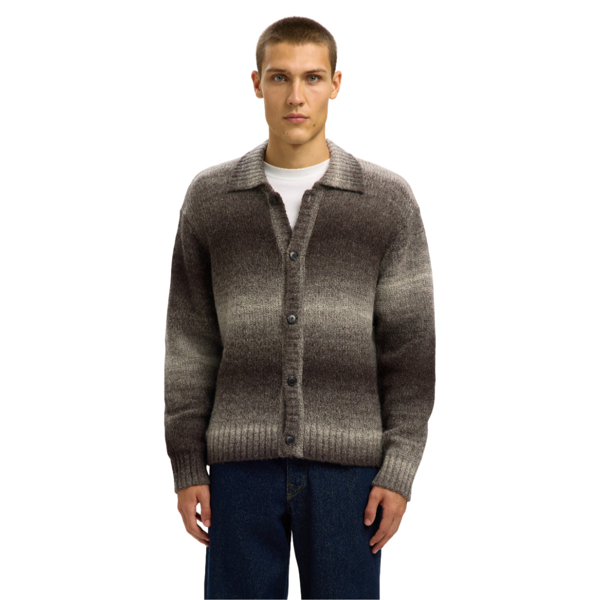 Slhgaard ls relaxes polo cardigan