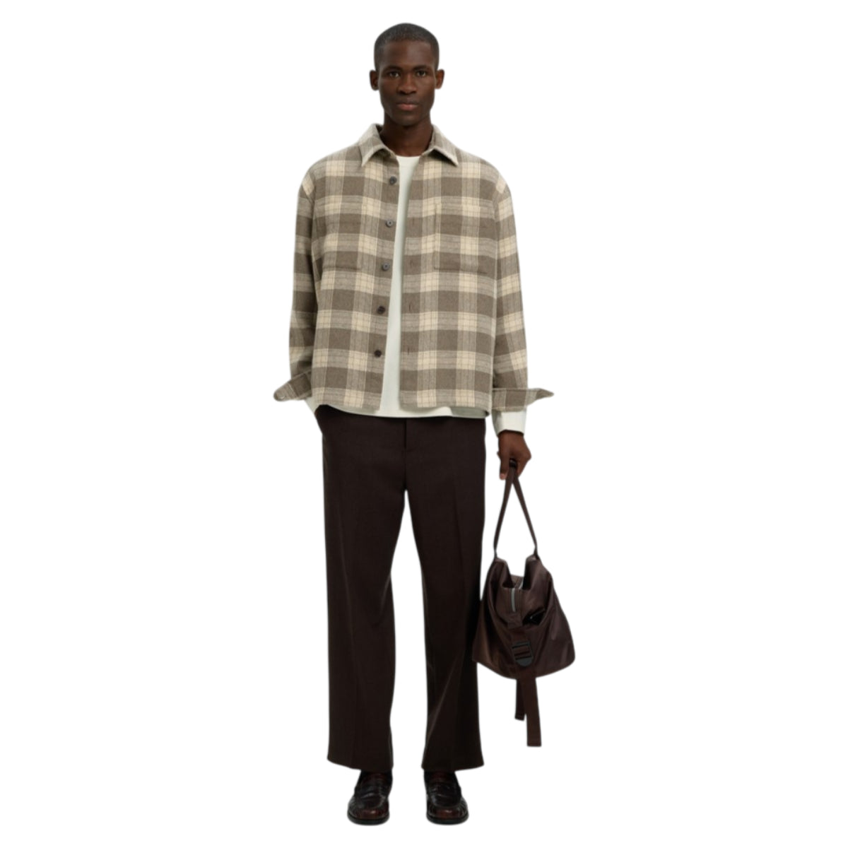 Slmole paablo wool overshirt