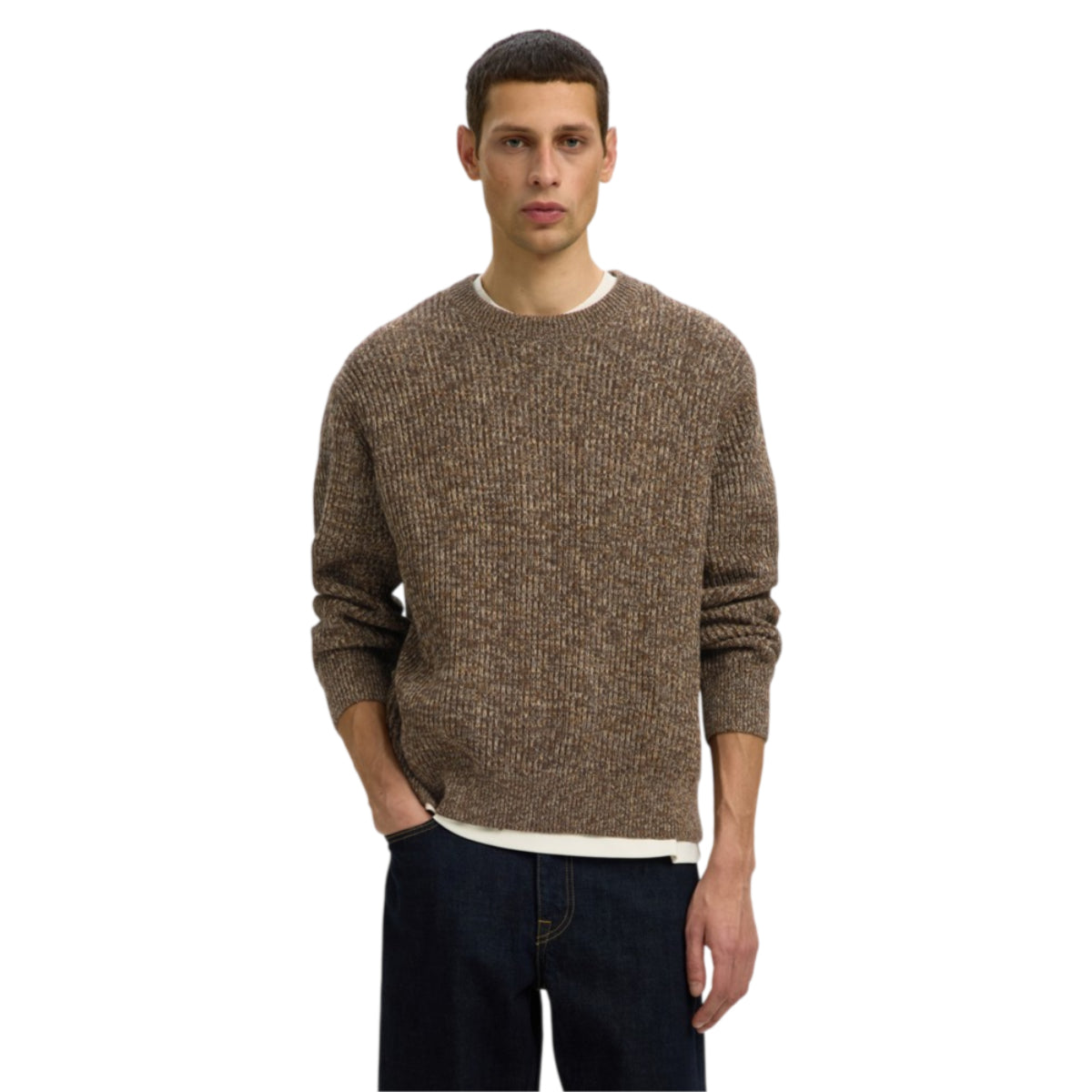 Tillum knit rlx crew neck