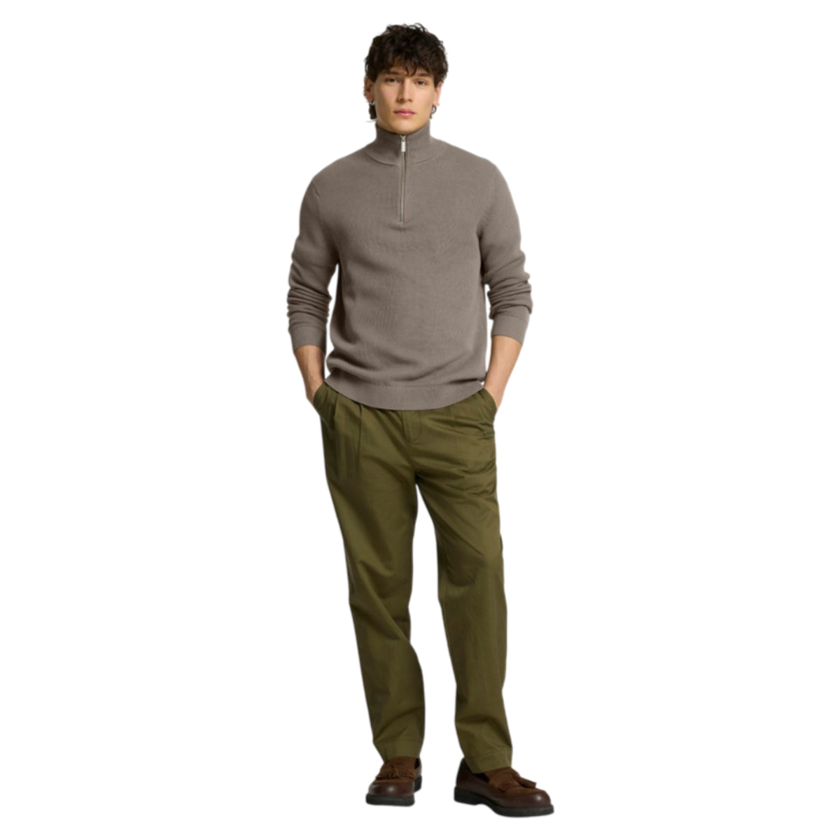 Dane half zip
