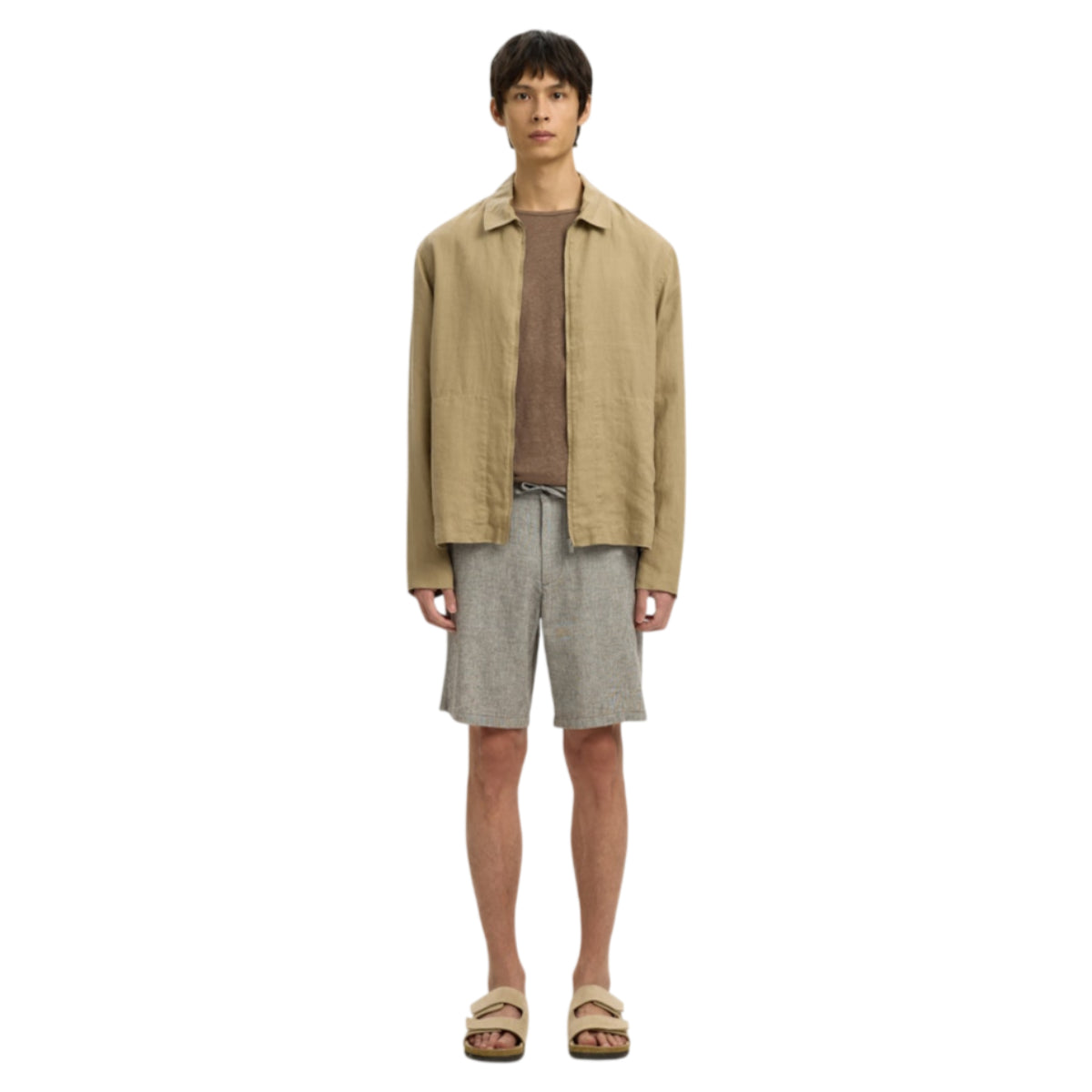 Brody linen shorts