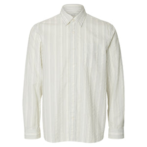 Freddie mix seersucker shirt