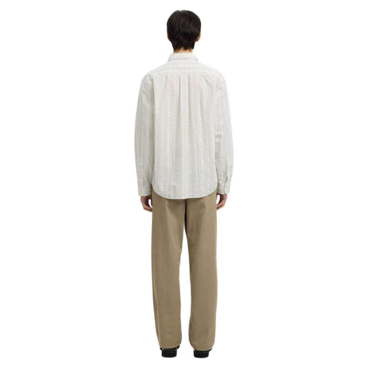 Freddie mix seersucker shirt