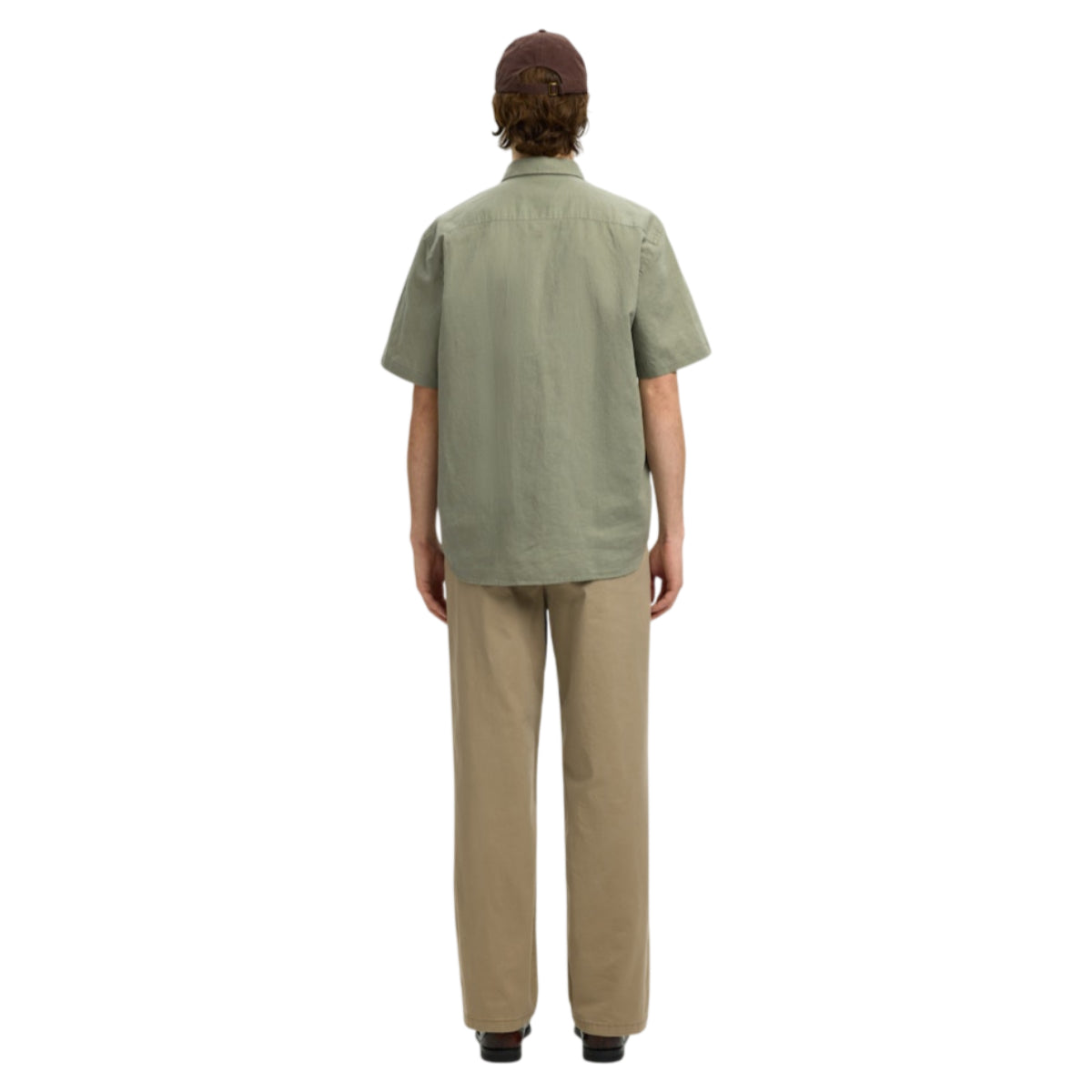 Clay linenblend shirt