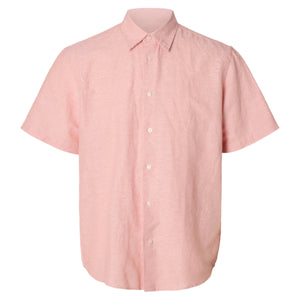 Clay linenblend shirt