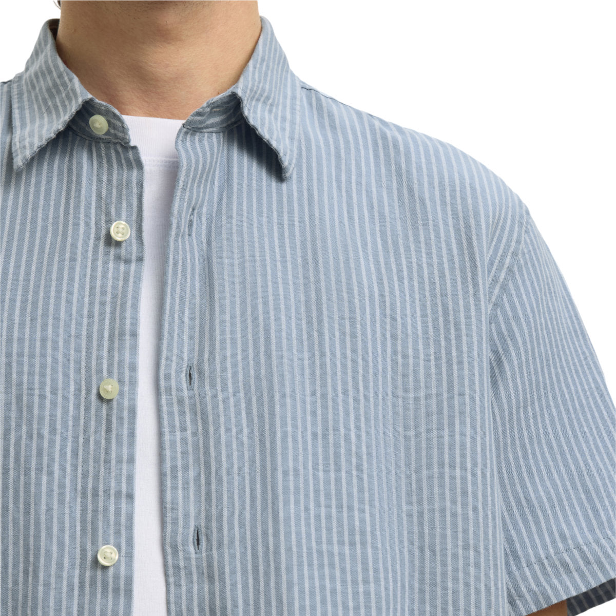 Clay linenblend shirt