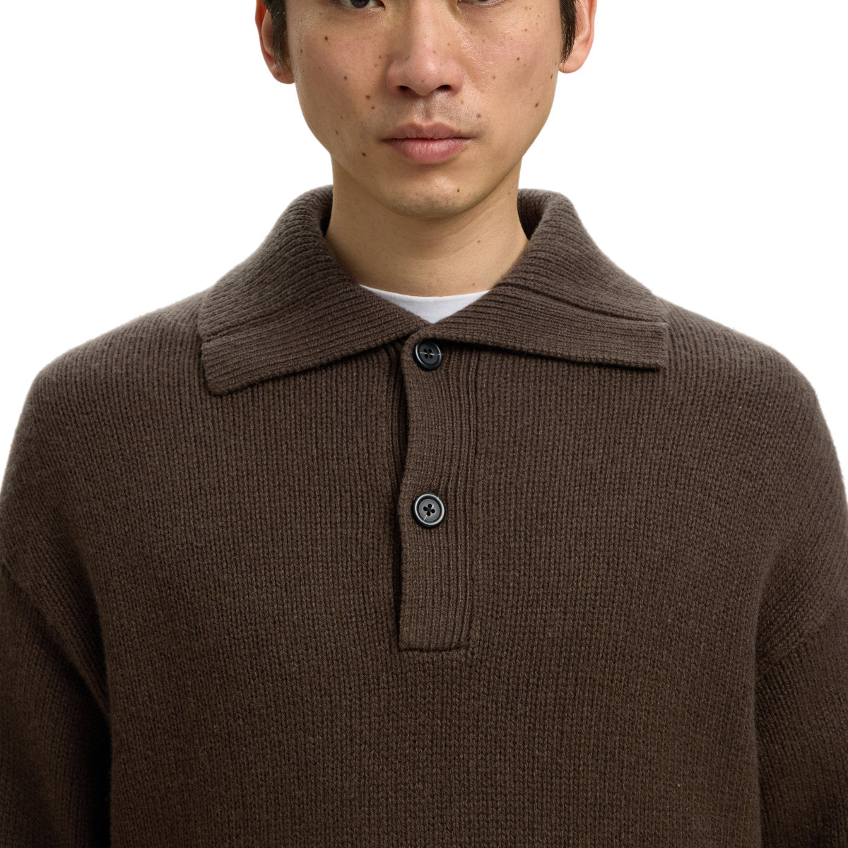 Cody knit polo collar