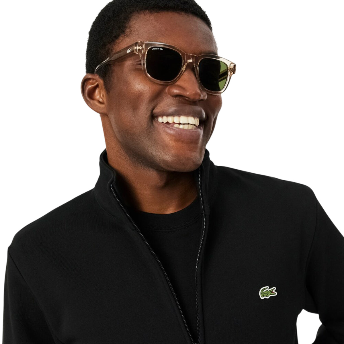Zipped sweatshirt