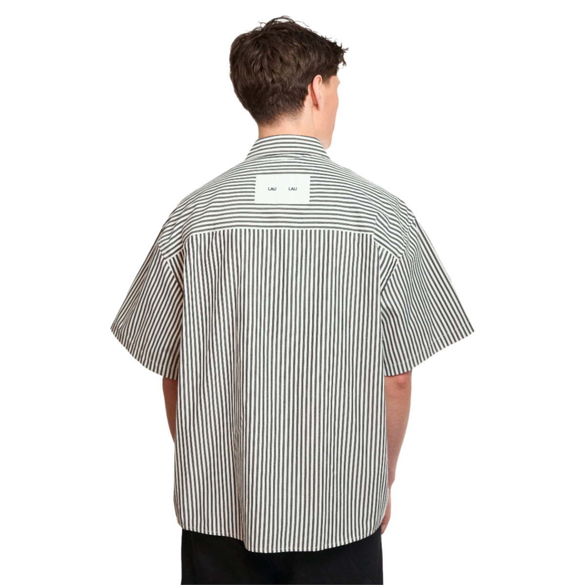 Short sleeve stripde shirt
