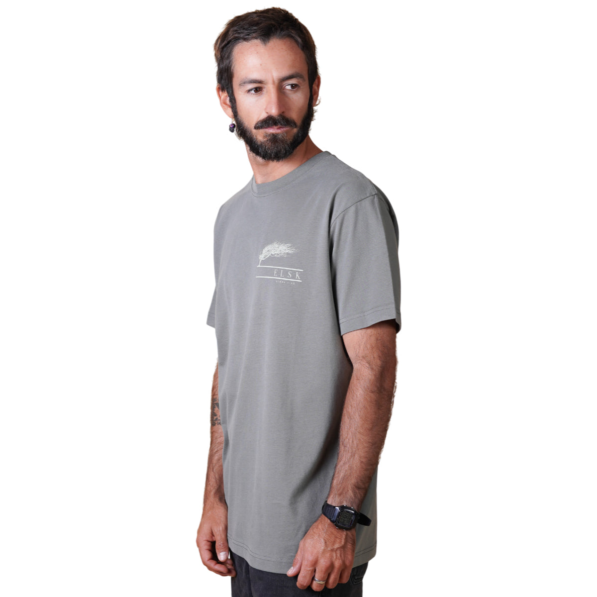 Stærk vind brushed t-shirt