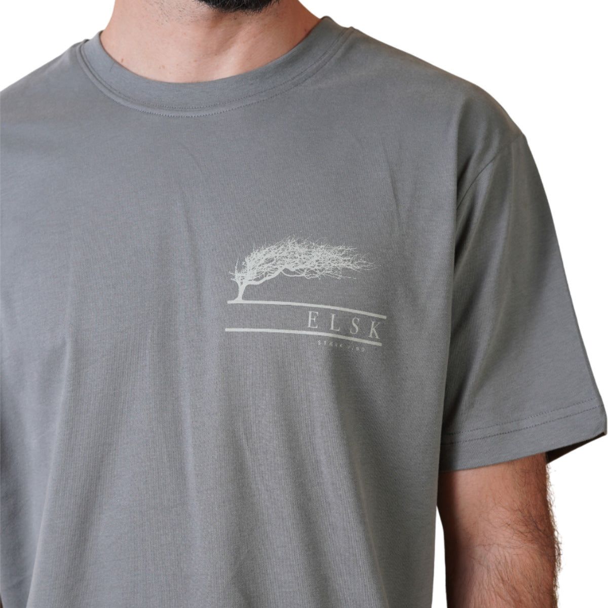 Stræk vind brushed t-shirt