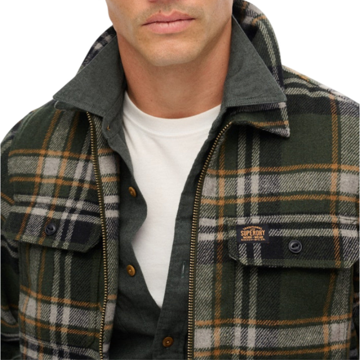 Wool Miller Zip Overshirt