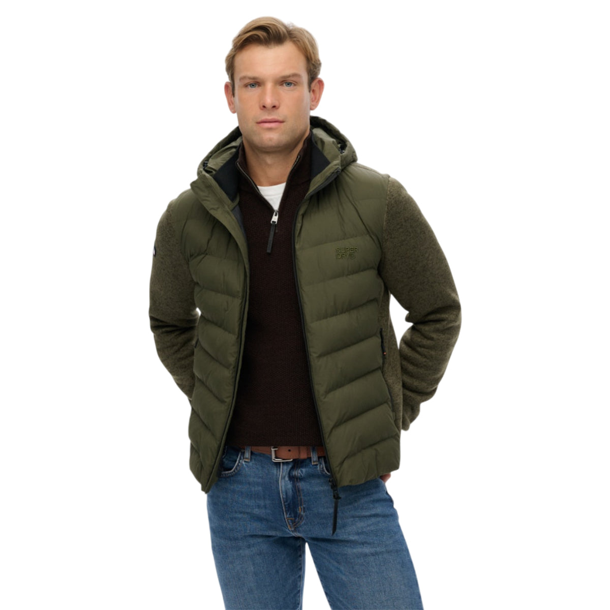 Hooded Storm Knit Hybrid