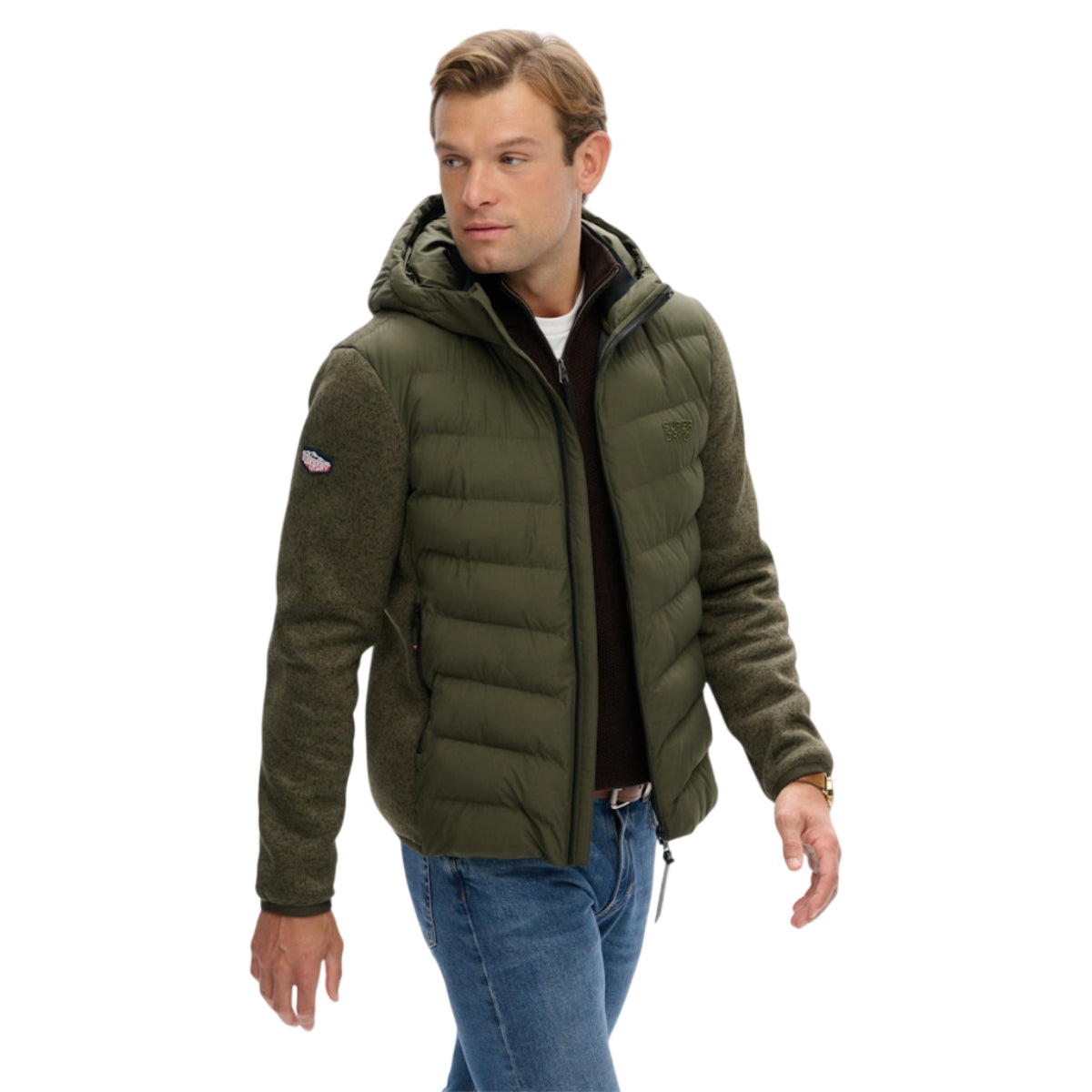 Hooded Storm Knit Hybrid