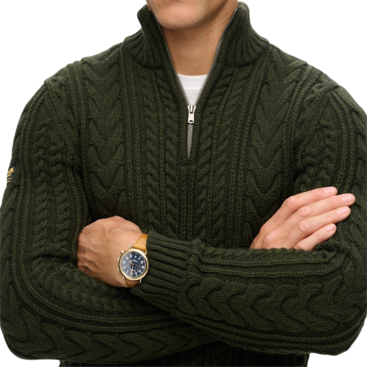 Vintage Jacob Henley Half Zip