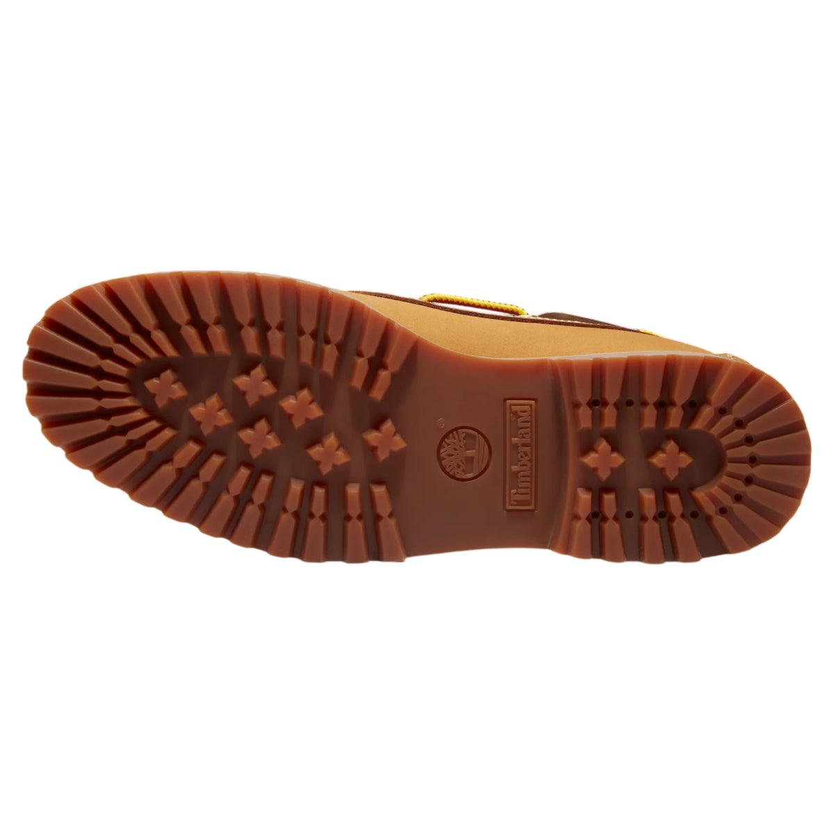 Auth boat shoe wheat
