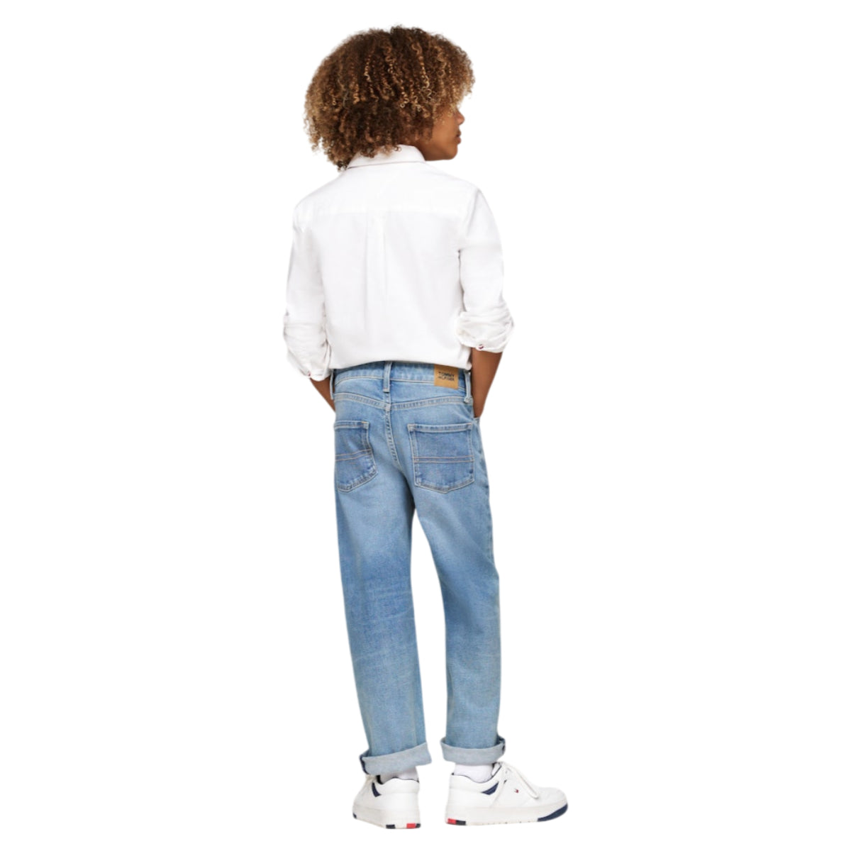 Baggy light wash jeans