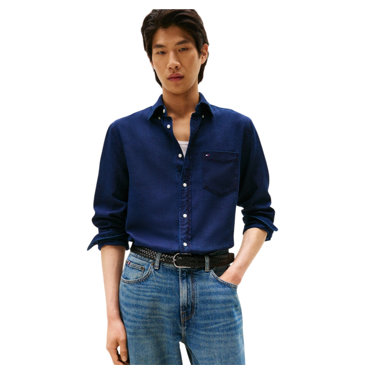 Flannel indigo shirt