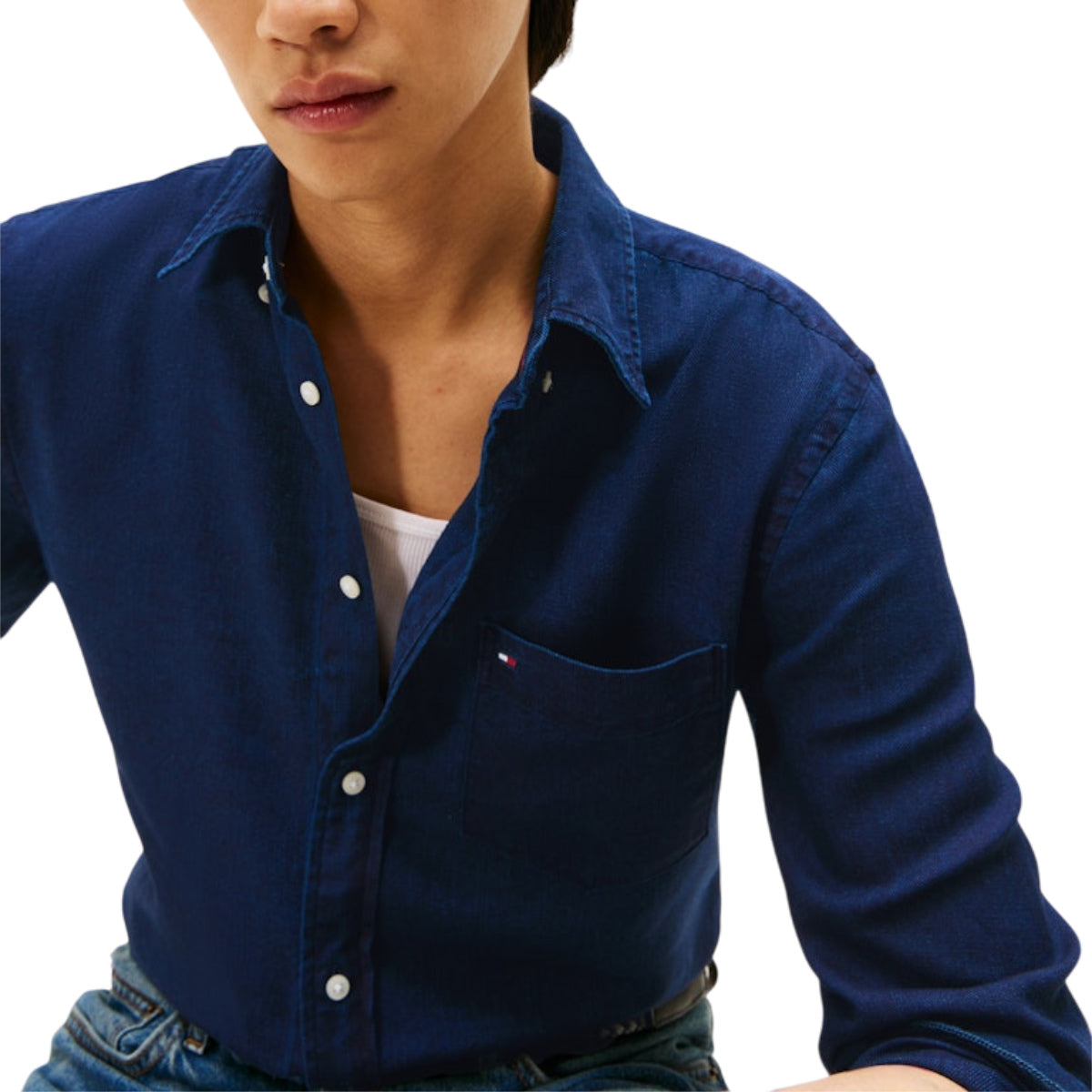 Flannel indigo shirt